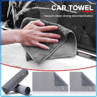 For Astra H G Corsa Insignia Astra Antara Meriva Zafira Interior 1Pcs Microfiber Cleaning Car Towel Clean Rags Emblem Car Goods