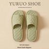 2025 Unisex Linen Slippers: Silent, Non-slip Cotton for All Seasons, Ideal for Home and Indoor Wooden Floors.