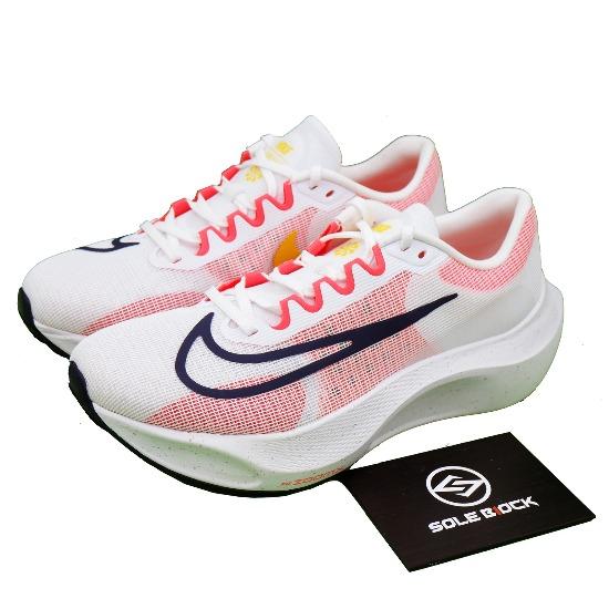 Nike Zoom Fly 5 White Bright Crimson DM8968-100 Men's Sizes