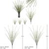 Realistic Plastic Dry Flower Branches For Wedding Decorations And Outdoor Arrangements