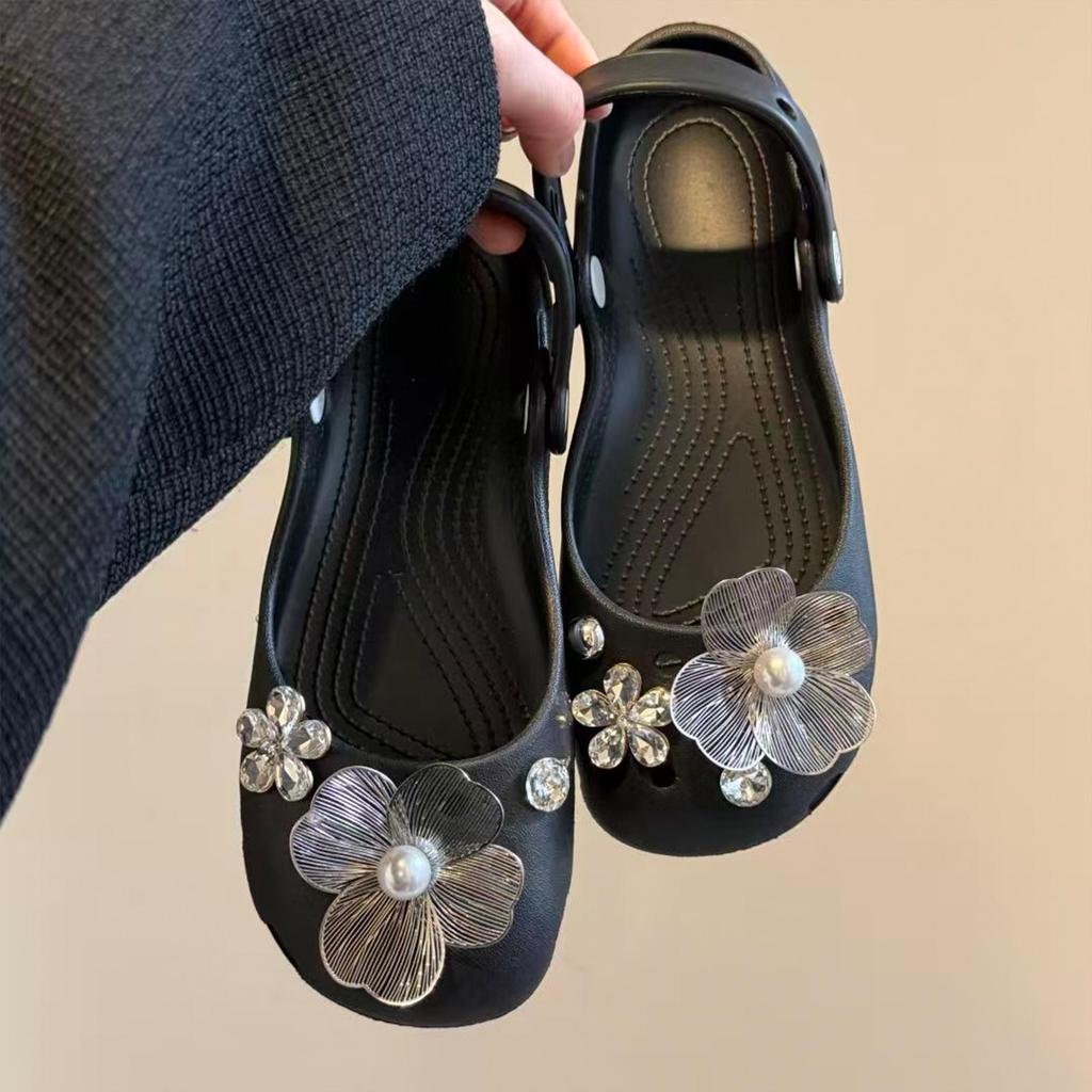 Premium Flower Mary Jane Ballet Shoe Buckles - Detachable DIY Accessory