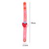 LED Luminous Watch for Kids, Multi-color Plastic, 19cm, 12/24 Pcs