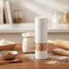 USB Rechargeable Electric Salt and Pepper Grinder with Light Pepper Mill Bottle  Dinning Table