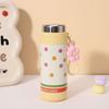 Portable Stainless Steel Thermos Mug Elegant Water Cup Dust Proof Thermos Cup  Student