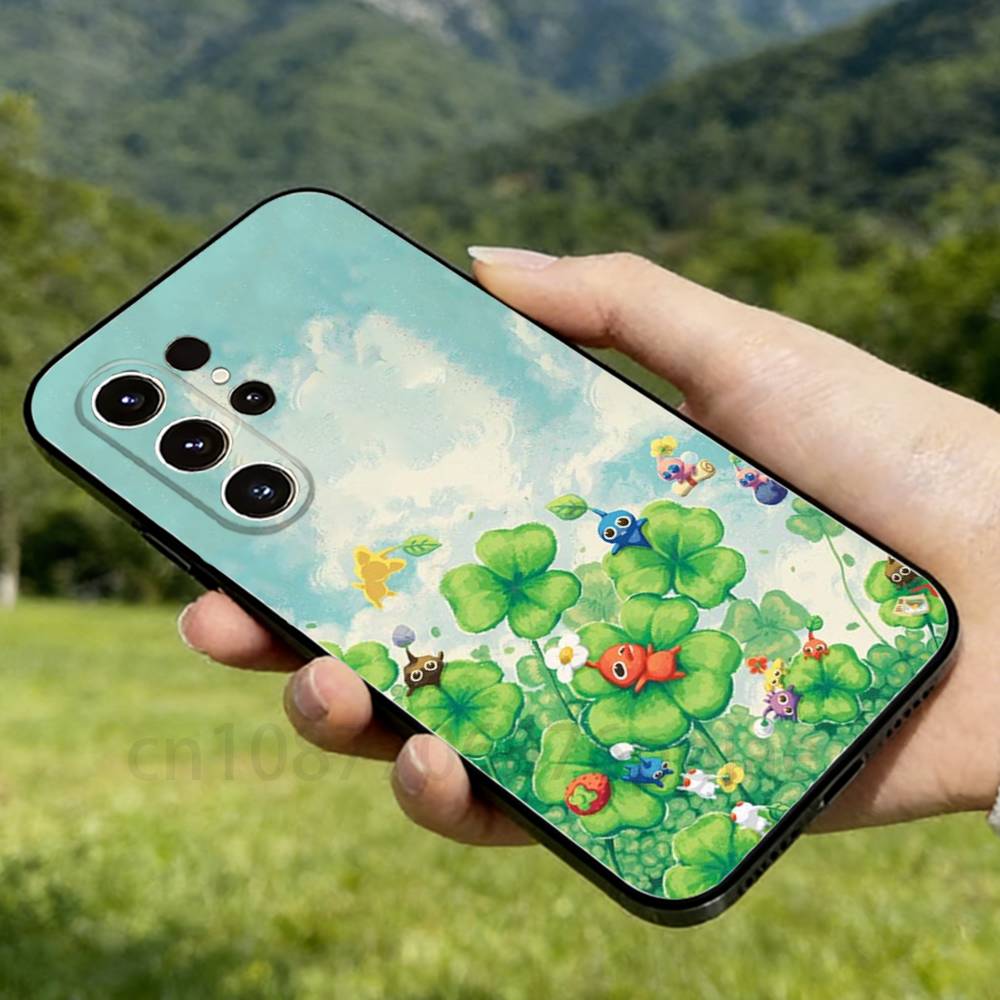 Pikmin Phone Case For Samsung GalaxyA53,51,72,73,31,30,42 Soft Silicone Phone Protective Case SamsungJ4Plus