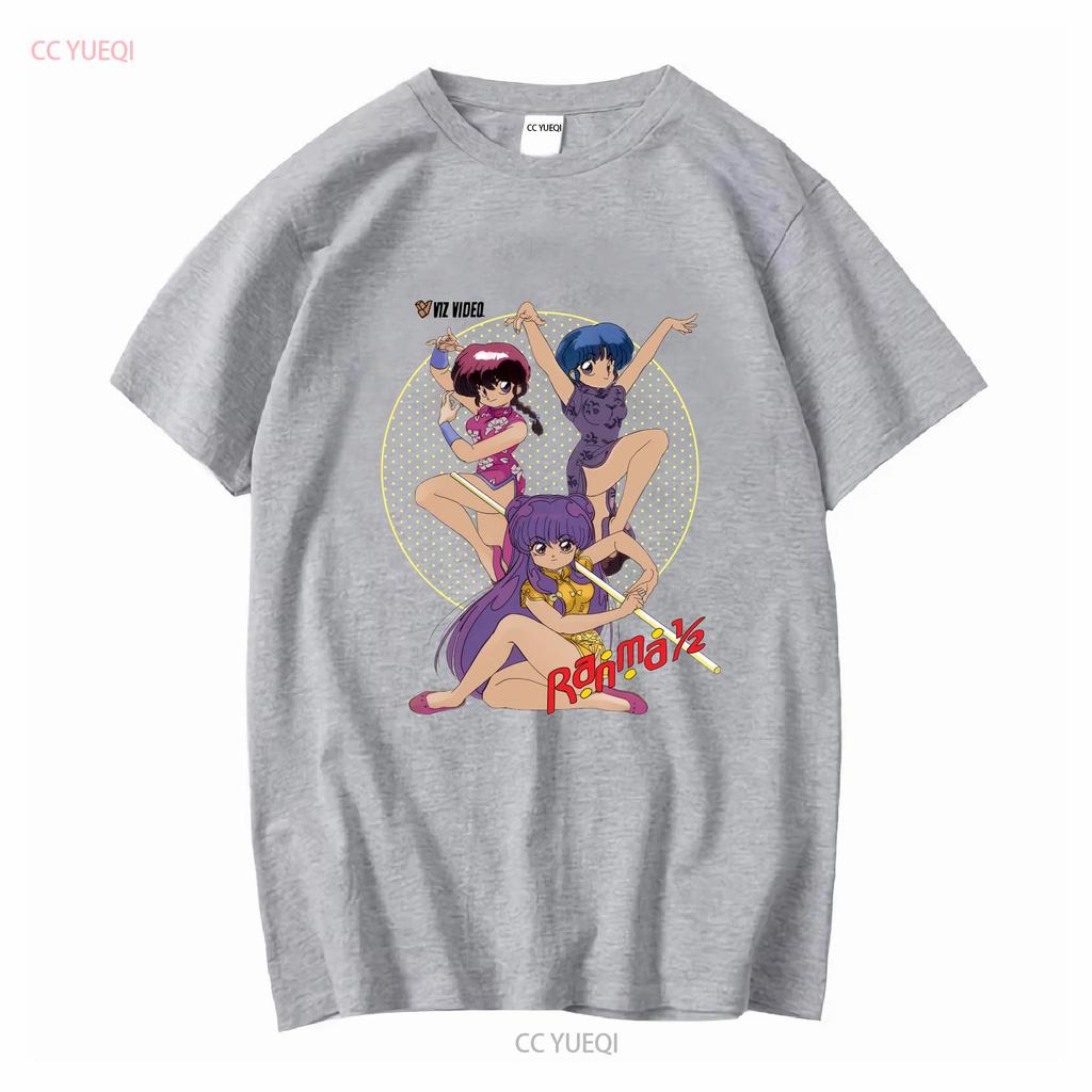 Ranma 1 2 T Shirt Size XLarge vintage Washed Top For Everyday Wear streetwear Breathable Versatile fashion graphic Casual