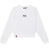 X MAGIC STICK 2023 Autumn New Knit Pullover Loose Casual Sweatshirt Unisex Sweatshirt Standard-White F11W339201F-WT