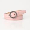 Women's Retro Floral Leather Belt - Stylish & Versatile Jeans Accessory