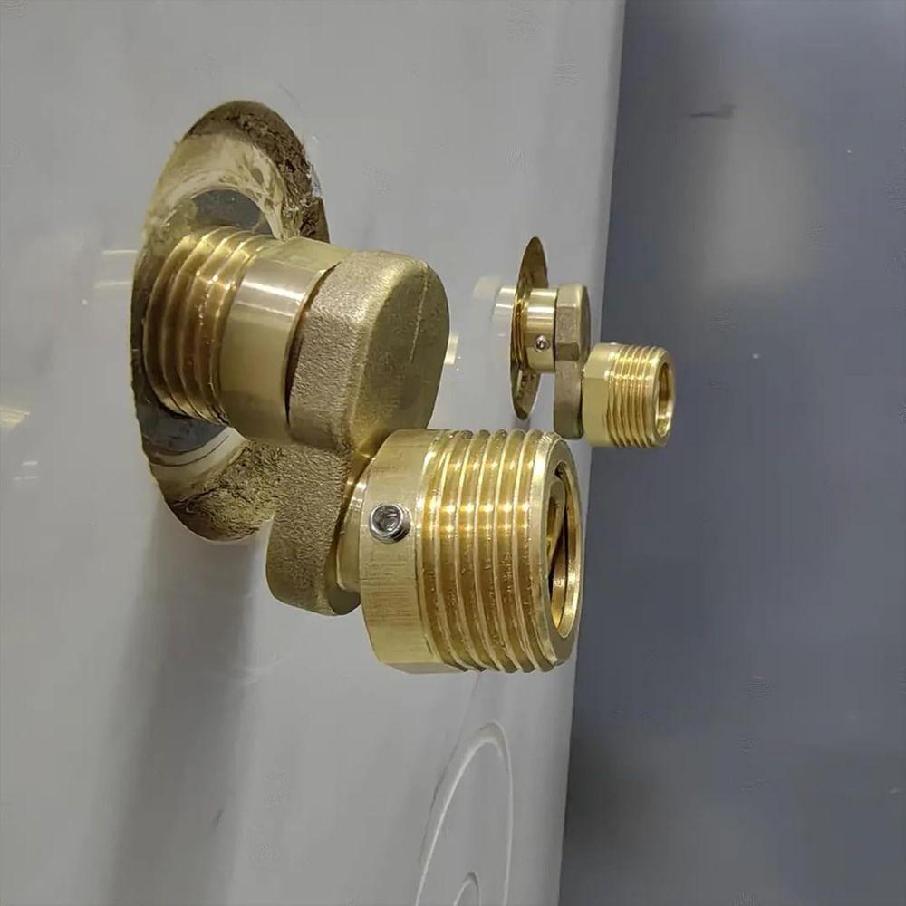 Copper Eccentric Screw Corner Universal Wall Mounted Adapter Home Installation