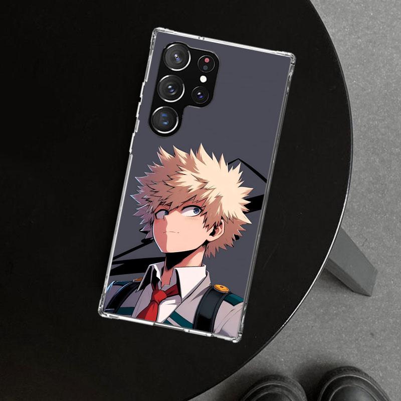 Dakugou Katsuki MHA My Hero Phone Case Cover for Samsung Galaxy S26 S25 Edge S24 S23 Ultra S22 Plus S21 FE S20 + Art Customized