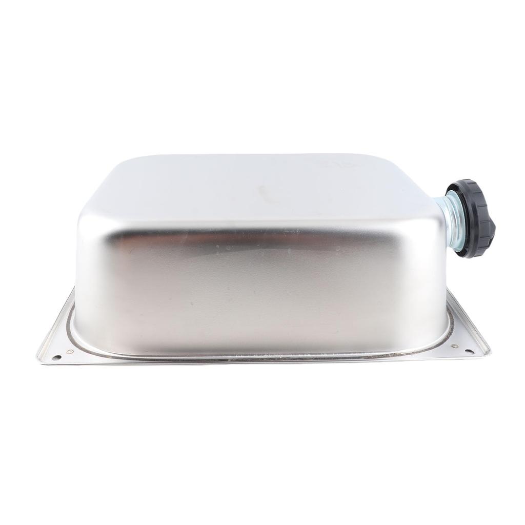 KIMISS 7L Stainless Steel Fuel Tank, Diesel/Gasoline Compatible, for Webasto Parking Heaters, Portable, Durable, Leak-Proof