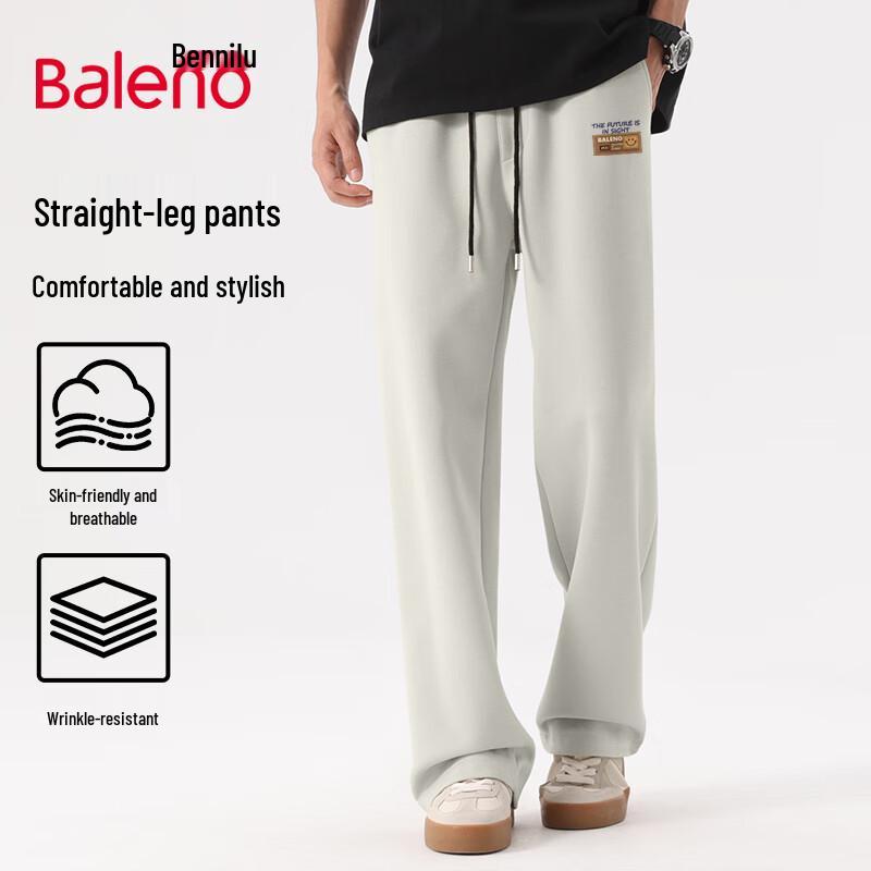 

Baleno Men s American Retro Relaxed Fit Casual Trousers 3XL