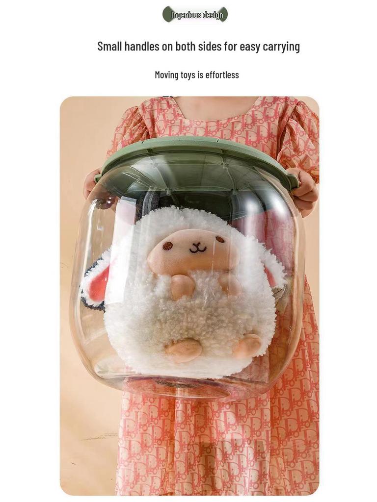 Children's Stackable Toy and Doll Storage Stool