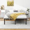 Bed Frame 120x200 Cm Metal, Sturdy Platform Bed with Headboard, Noiseless, Easy Assembly, No Box Spring Needed, Ideal for Couples & Guest Rooms