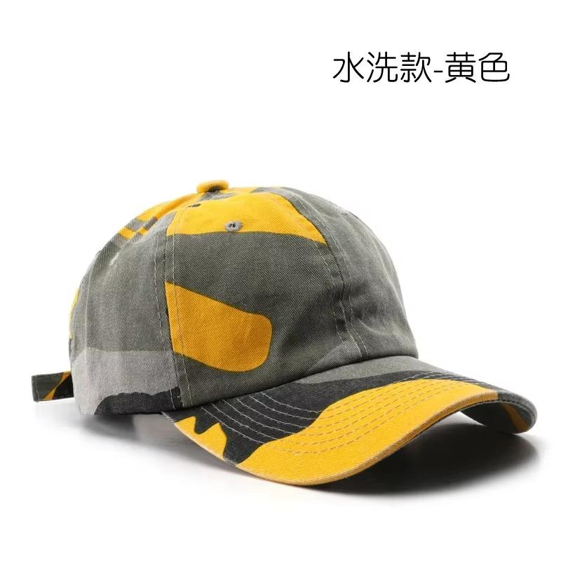New Unisex Hiking Camouflage Tactics Baseball Cap Leaves Jungle Hat Unstructured Cotton 6 Panel Baseball Cap