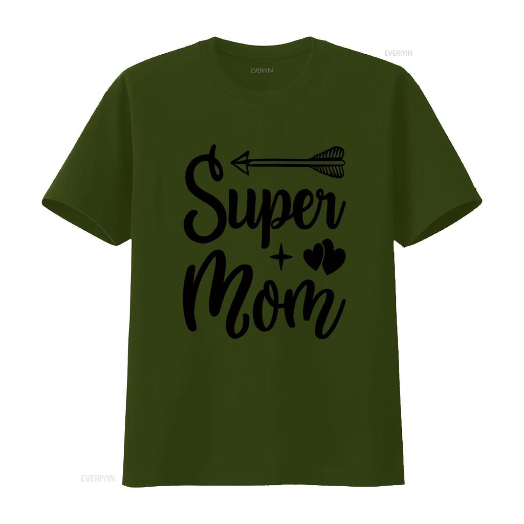 Womens Super Mom Hero Mother Family T Shirt Black 2XL Vintage Washed Soft Fashion Comfortable Graphic Casual Stylish Slightly