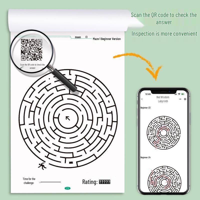 Children's Maze Training Book: Enhance Elementary Students' Thinking with Fun Attention-Boosting Puzzles