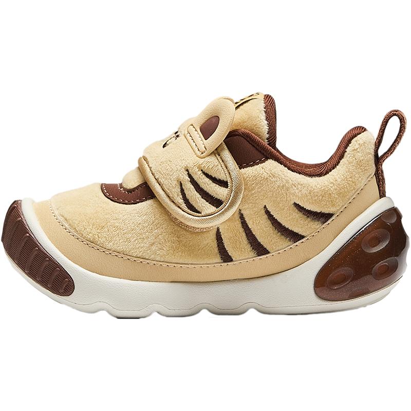 

Anta Детские 5U Синтетическая кожа Сетка Удобные Универсальные Легкие Амортизирующие Низкие Кроссовки для ходьбы Теплый песочный цвет Детская обувь 312440001-3 23