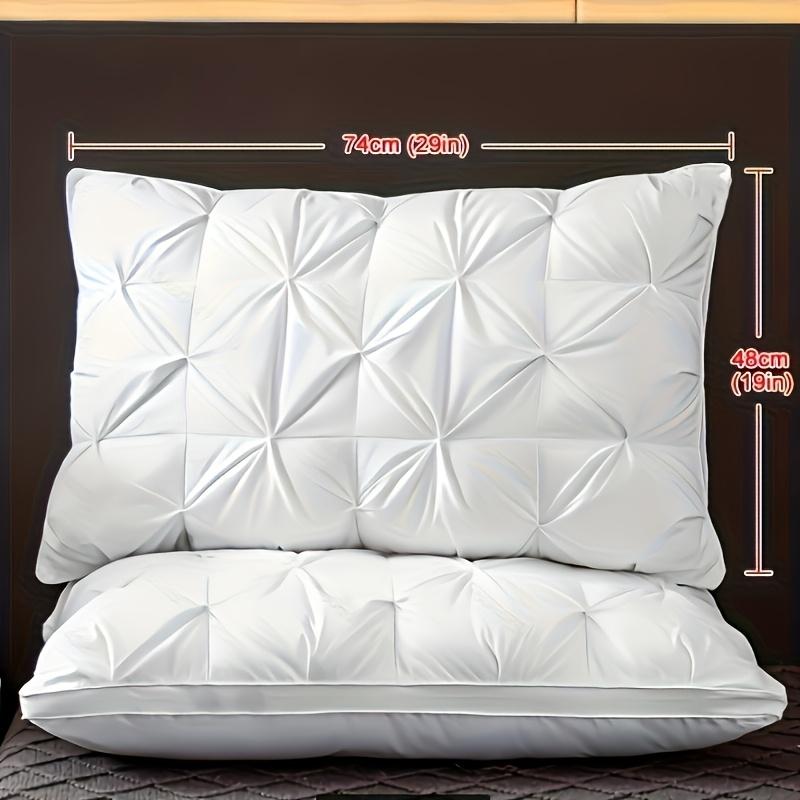 Luxury Hotel-Quality Pillows Deep Sleep Neck Support Four-Season Non-Sinking High Pillow Core Modern Design