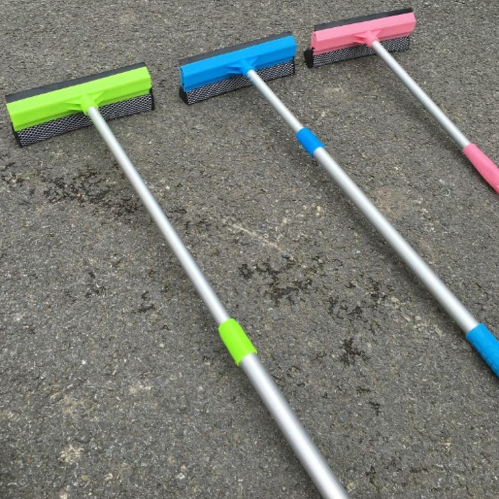 Double-Sided Window Cleaner Lightweight Glass with Sponge Non-Slip