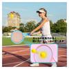Badminton and Tennis Toy Set for Kids and Parents - Indoor and Outdoor Sports, Exercise, and Leisure - Fun for Adults Too (Pink & Blue)