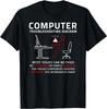 PC MAC Computer IT Troubleshooting Repair Guide Sarcastic T-Shirt