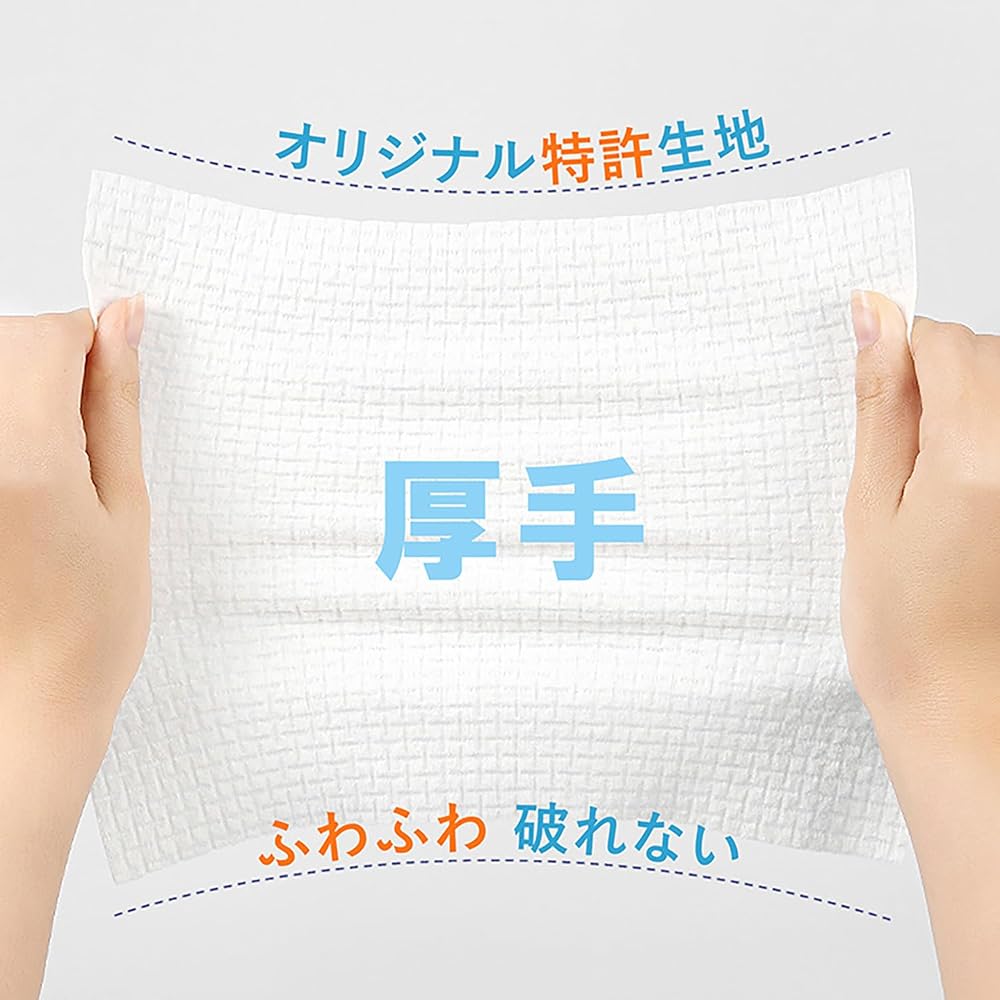 ITO Facial Towels EF 3-Pack Ultra Absorbent Soft Thick OEKO-TEX Cleansing Face Care Wipes