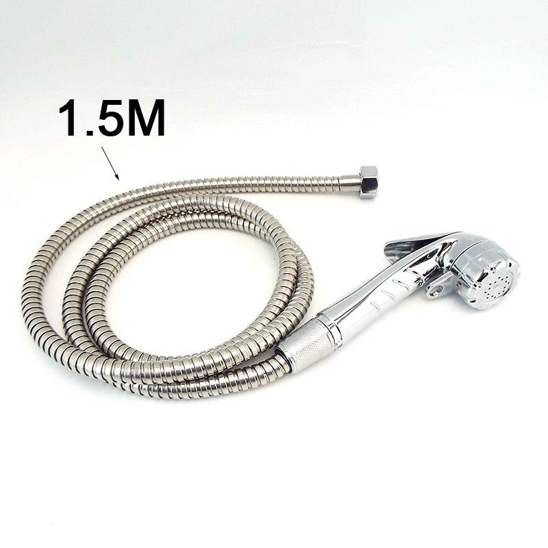 Protable Handheld Toilet Bidet Sprayer Kit ABS Plastic Hand Faucet Shower Head Wall Holder