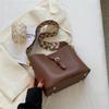 Tooxika Popular Small Bag For Women, New Style, Fashionable Wide-band Messenger Bag, Popular Niche Design Bucket Bag
