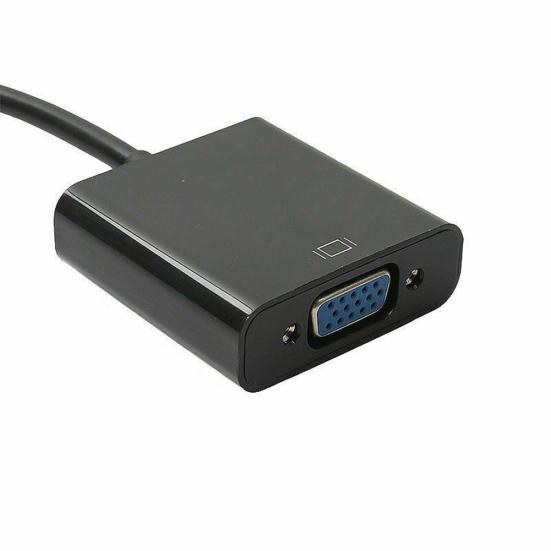 DisplayPort DP Male To VGA Female Adapter Converter Cable for PC Projector TV