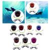 Diving Reel with Double End Bolt Snap Clip, Reel, Portable Spool for Accessories