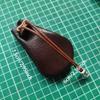 Leather Earphone & Coin Wallet, Minimalist Small Purse, Durable Casual Everyday Carry