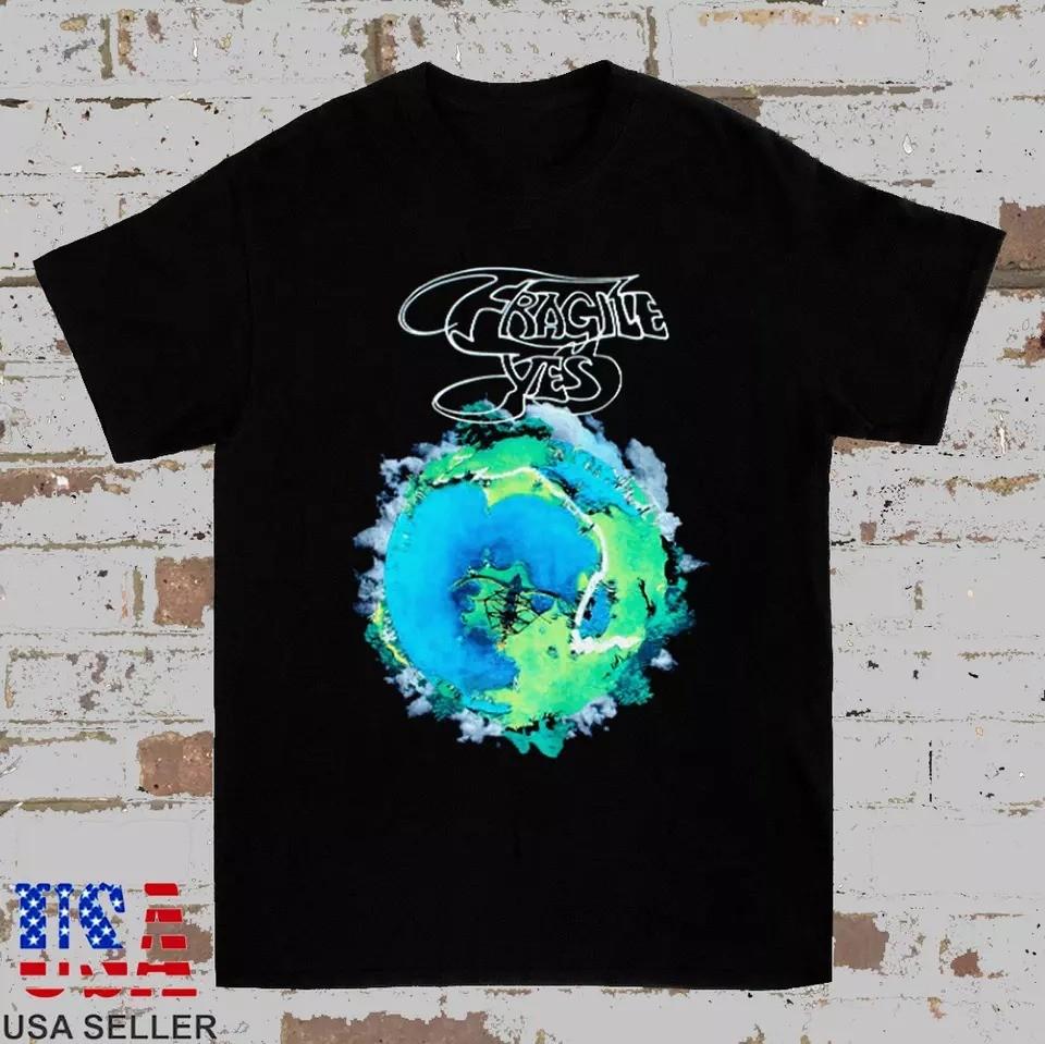 Yes Band Fragile Jon Anderson T Shirt Full Size S-5XL SO649 Unisex T-Shirt XXXL