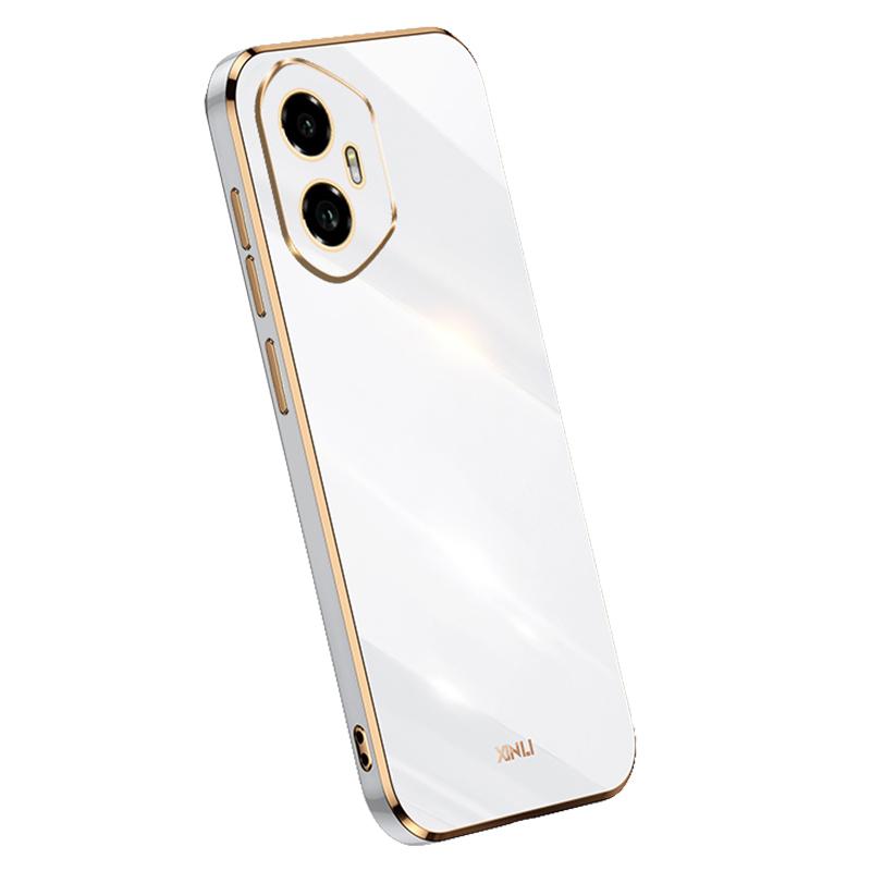 XINLI For Honor 300 Case TPU Phone Cover with Electroplating Frame