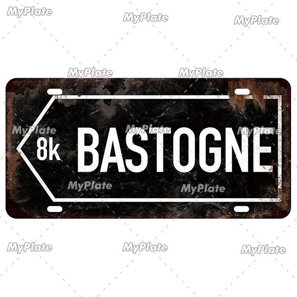 [MyPlate] Vintage Berlin Arnhem City 15x30CM Plate Metal Sign Vintage Plaque Tin Sign Man Cave Decoration Bar Sign Club Poster