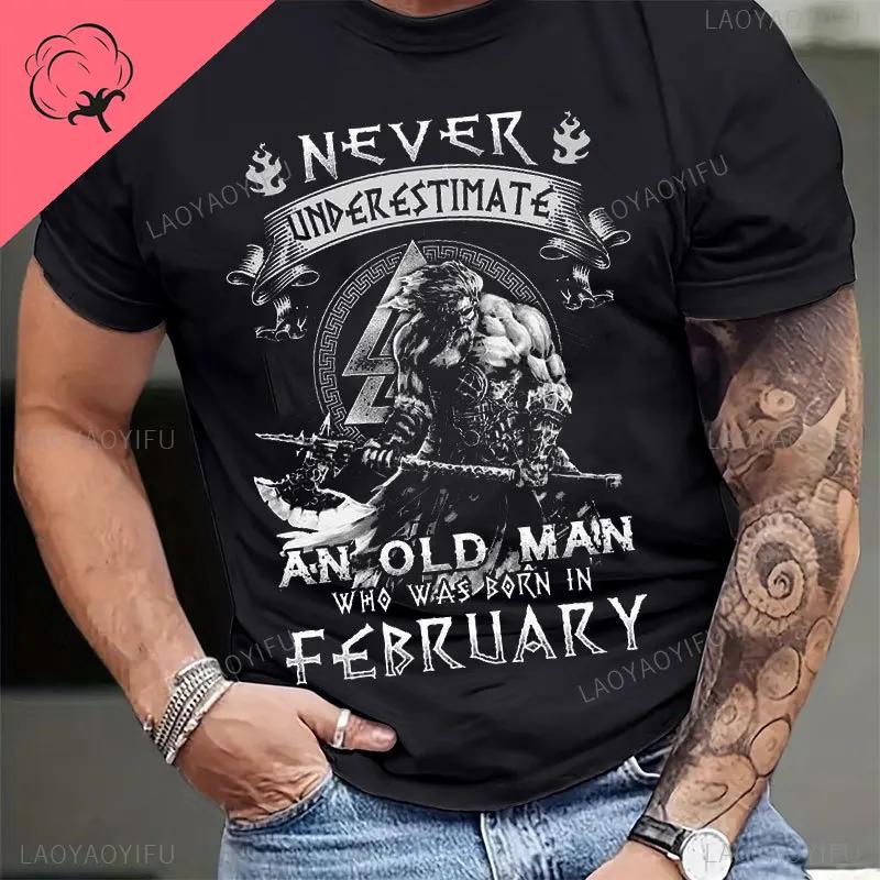 Viking Blood Highquality Unisexs Short Sleeved Viking Legend Tshirt Retro Classic Tshirt Valhalla Odin Top