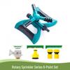 360° Rotating Garden Sprinkler for Lawn, Flower Watering, and Roof Cooling