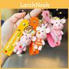 Adorable Porte-clés Ours Transformable Mignon Pendentif Sac PVC Cadeau Parfait Pour Amoureux Et Amis