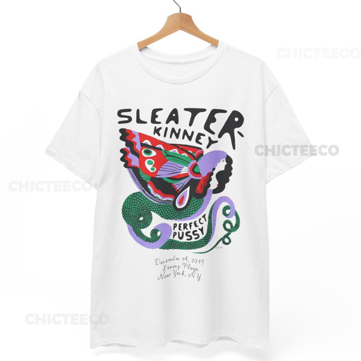 26 Sleater-Kinney T-Shirt | Riot Grrrl Indie Rock Band Tee | Unisex Shirt Unisex T-Shirt M