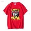 Lamine Yamal First goal at 16 Years 362 Days Old T Shirt vintage Washed Stylish Soft streetwear Unisex homme