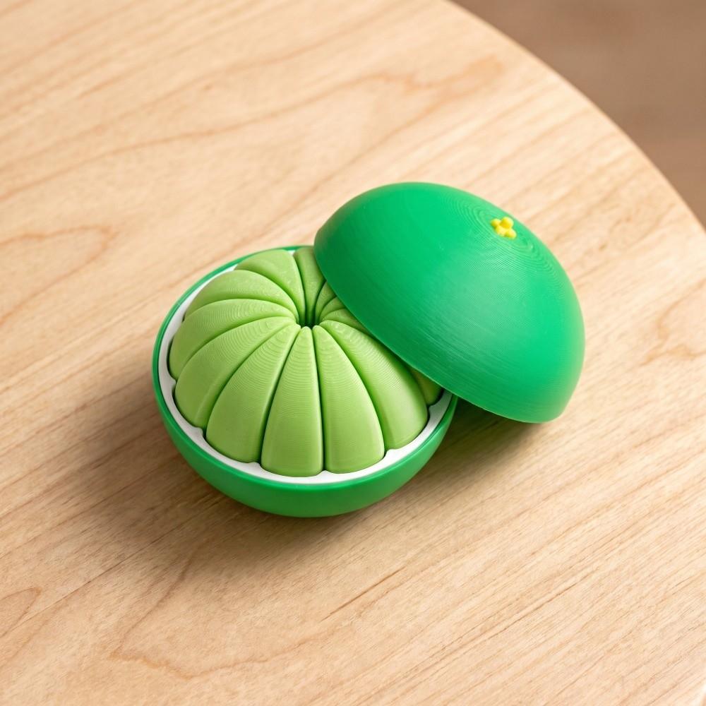 Deformation Balls 3D Printing Oranges PLA Plastic Simulation Oranges Gifts