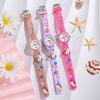 Silicone Strap Unicorn Quartz Watch for Girls - Cute Cartoon Design, Fashionable Casual Student Accessory