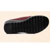 Primavera Outono Mãe Sapatos Meia Idade Solteiro Sapatos Femininos Bombas Cunhas Sapatos Femininos Couro Sapatos Casuais Mãe Sapatos de Salto Alto
