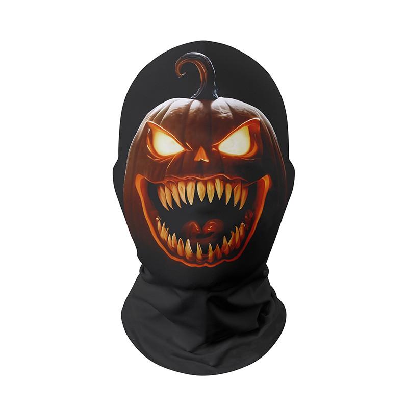 Maschera Integrale in Rete Uomo Donna Ciclismo Motocicletta Costume Divertente Copricapo Traspirante