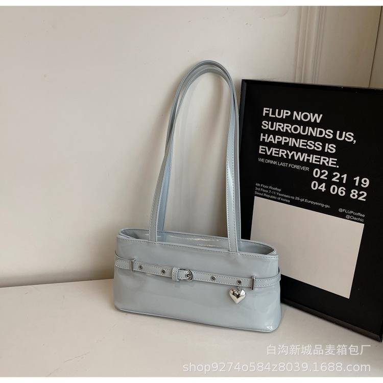 

2025 new bag female senmeng trend line fashion texture shoulder armpit bag spring leisure commuter small square bag