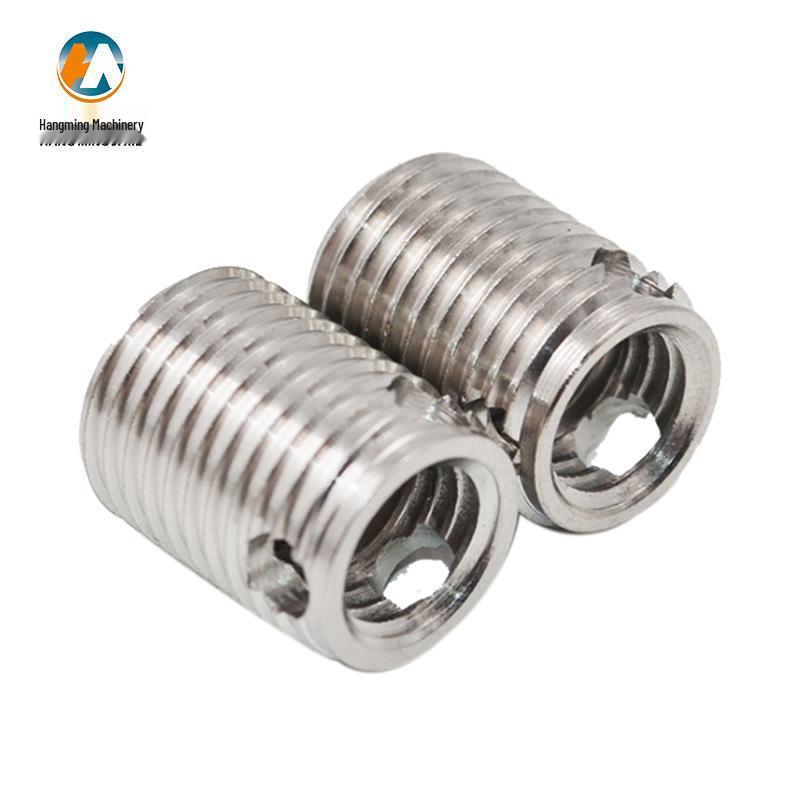 307/308 Stainless Steel Self-Tapping Thread Protection Inserts - Three-Hole Type M3/M5/M8/M12/M16