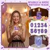 Fashion Cartoon Creative Birthday Candles Party Digital Candles