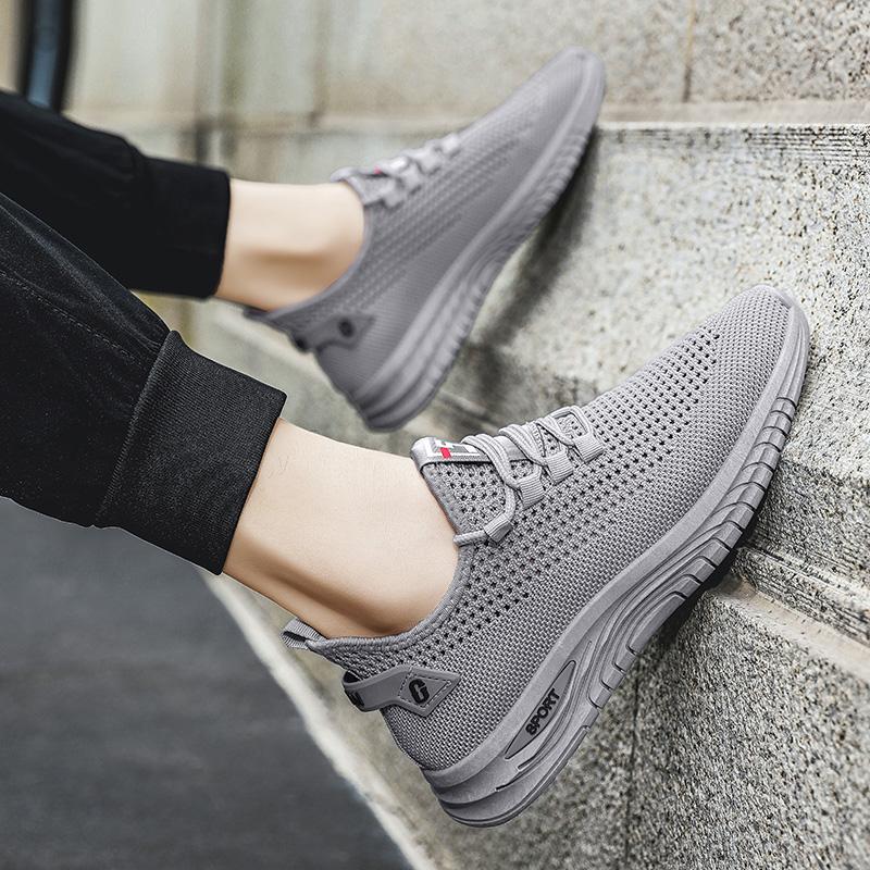 Fashion Men Running Sneakers Men Lightweight Sport Shoes Classical Mesh Breathable Casual Shoes Male Fashion Sneake