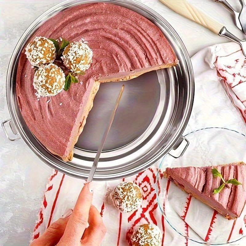 Flan Pan Mold Stainless Steel Cake Baking Flan Maker Flan Mold Set Chocolate Cheesecake Pans Kitchen Supplies Cake Baking Tools