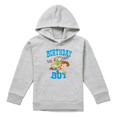 Childrens/Kids Birthday Boy Woody & Buzz Lightyear Heather Hoodie